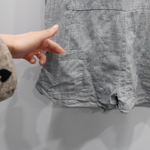 BDG Grey Dusty Blue Romper XS - Picture 3 of 6